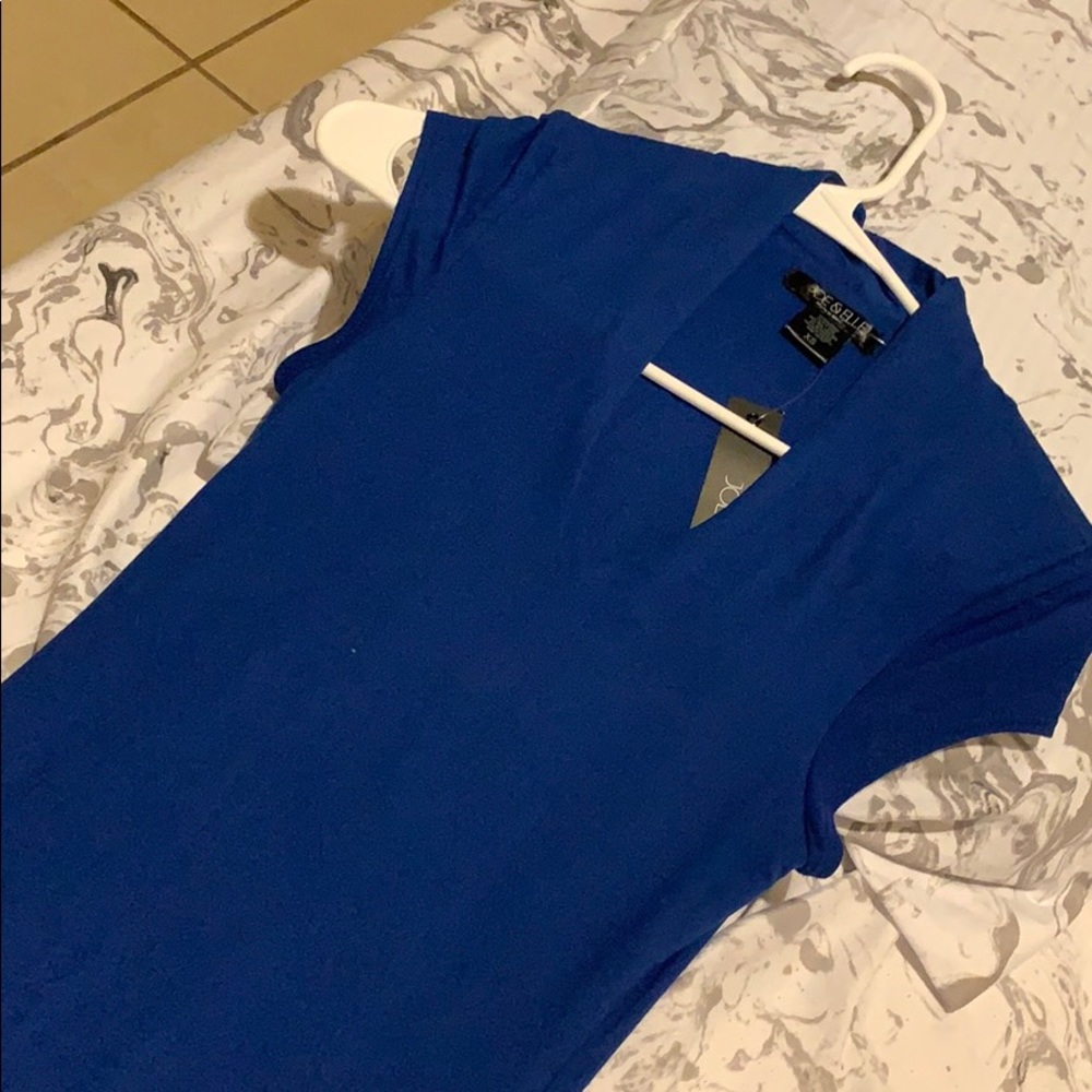 Long Blue Dress